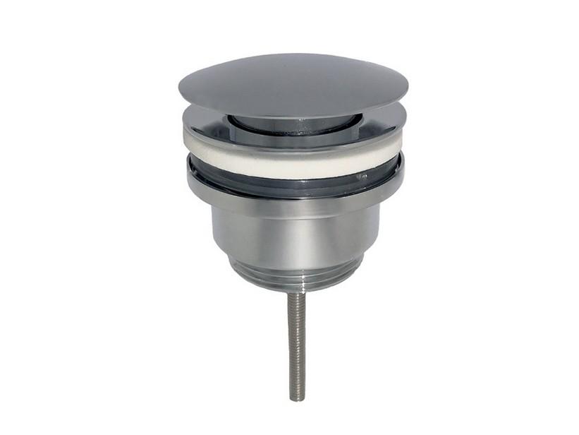 Ablaufgarnitur Click-Clack Petra Rund Universal Inox 316 11/4 aus gebürstetem Edelstahl | IperCeramica Ablaufgarnitur Click-Clack Petra Rund Universal Inox 316 11/4 aus gebürstetem Edelstahl | IperCeramica