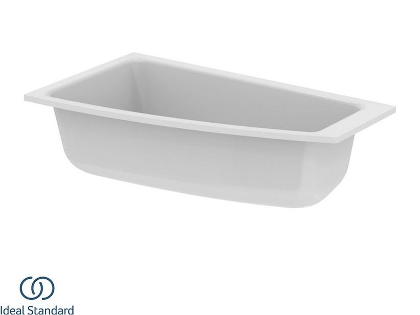 Asymmetrische Einbau-Badewanne links Ideal Standard® i.Life 160x90 cm Weiß glänzend | IperCeramica Asymmetrische Einbau-Badewanne links Ideal Standard® i.Life 160x90 cm Weiß glänzend | IperCeramica