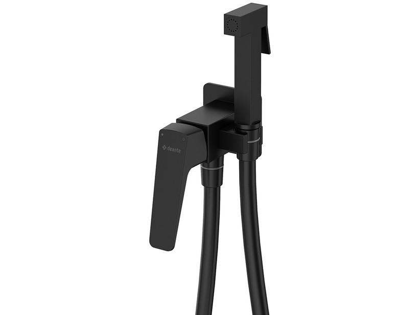 Toilettenbürstenhalter Blur mit Mischbatterie aus mattschwarzem PVD | IperCeramica Toilettenbürstenhalter Blur mit Mischbatterie aus mattschwarzem PVD | IperCeramica