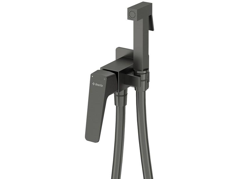 Blur-Toilettenspülung mit Mischbatterie aus titanfarbenem PVD | IperCeramica Blur-Toilettenspülung mit Mischbatterie aus titanfarbenem PVD | IperCeramica