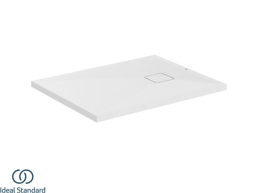 Duschwanne Ideal Standard® ULTRA FLAT EVO 90x70 H3,5 cm aus mattem, seidenweißem Harz | IperCeramica Duschwanne Ideal Standard® ULTRA FLAT EVO 90x70 H3,5 cm aus mattem, seidenweißem Harz | IperCeramica