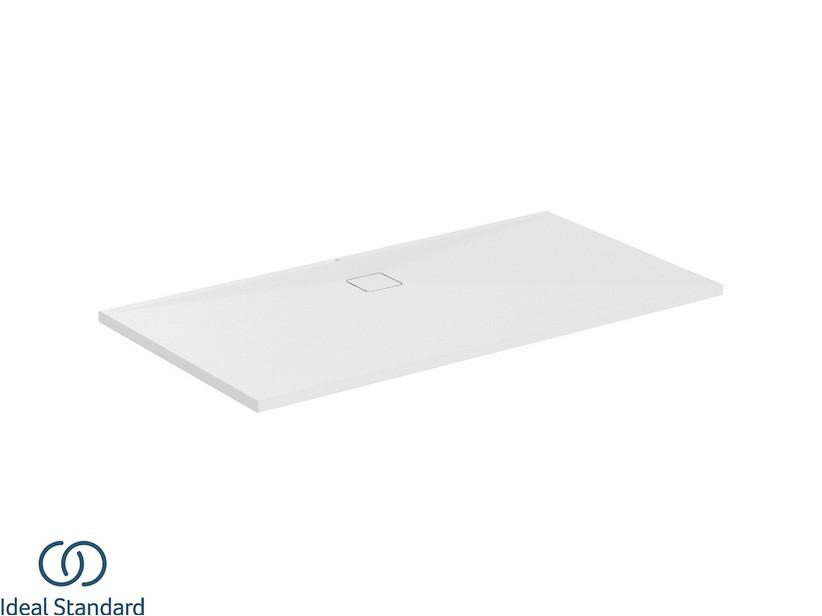 Duschwanne Ideal Standard® ULTRA FLAT EVO 170x90 H3,5 cm aus mattem, seidenweißem Harz | IperCeramica Duschwanne Ideal Standard® ULTRA FLAT EVO 170x90 H3,5 cm aus mattem, seidenweißem Harz | IperCeramica