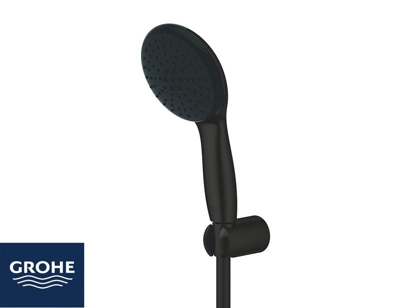 Duplex Dusch-Set Grohe® Vitalio Start 110 mit Handbrause 2 Sprühstrahlen Schwarz matt | IperCeramica Duplex Dusch-Set Grohe® Vitalio Start 110 mit Handbrause 2 Sprühstrahlen Schwarz matt | IperCeramica