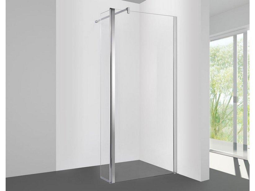 WALK IN ARES 120 cm H200 MIT SPRITZSCHUTZ Erw 147/149 GLASSTÄRKE 8 mm TRASPARENT CHROM | IperCeramica WALK IN ARES 120 cm H200 MIT SPRITZSCHUTZ Erw 147/149 GLASSTÄRKE 8 mm TRASPARENT CHROM | IperCeramica