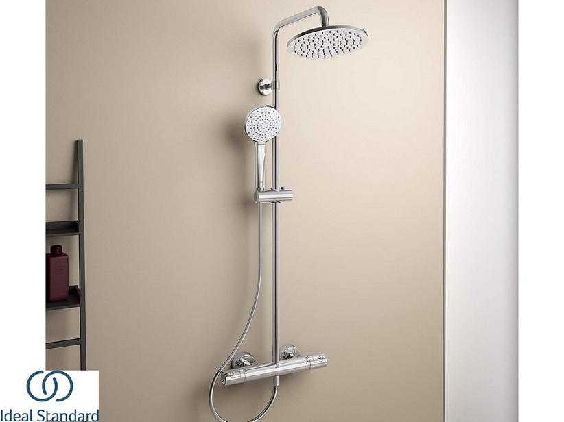 Duschsäule Ideal Standard® Ceratherm T50 mit Thermostatarmatur | IperCeramica Duschsäule Ideal Standard® Ceratherm T50 mit Thermostatarmatur | IperCeramica