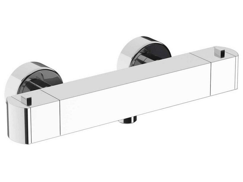 THERMOSTATMISCHER FÜR DUSCHE AUFPUTZ INFINITY CHROM | IperCeramica THERMOSTATMISCHER FÜR DUSCHE AUFPUTZ INFINITY CHROM | IperCeramica