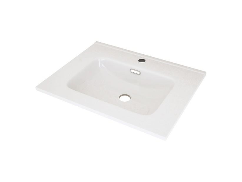 Einbauwaschbecken Unitop ANIKA 61x46 cm Keramik Weiß Glänzend | IperCeramica Einbauwaschbecken Unitop ANIKA 61x46 cm Keramik Weiß Glänzend | IperCeramica