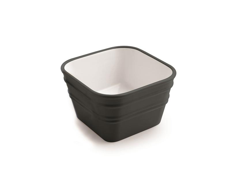 Hänge-/Aufsatzwaschbecken Bacile Qubo 40X40XH2 aus matter grauer Keramik | IperCeramica Hänge-/Aufsatzwaschbecken Bacile Qubo 40X40XH2 aus matter grauer Keramik | IperCeramica