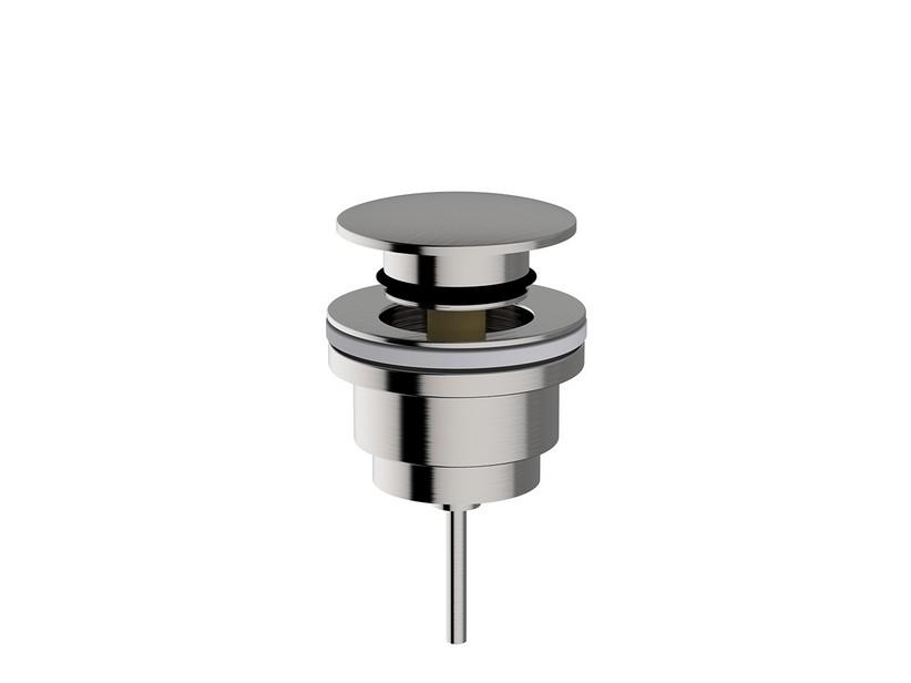 Ablaufgarnitur Klick-Klack Miami Nickel Gebürstet | IperCeramica Ablaufgarnitur Klick-Klack Miami Nickel Gebürstet | IperCeramica