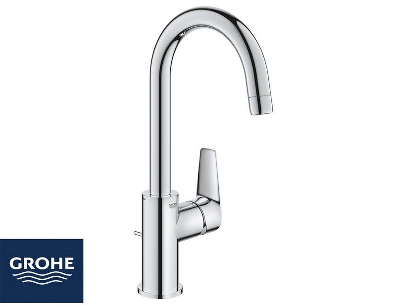Einhebel-Waschtischarmatur Grohe® Start Edge L Chrom, wassersparend | IperCeramica Einhebel-Waschtischarmatur Grohe® Start Edge L Chrom, wassersparend | IperCeramica