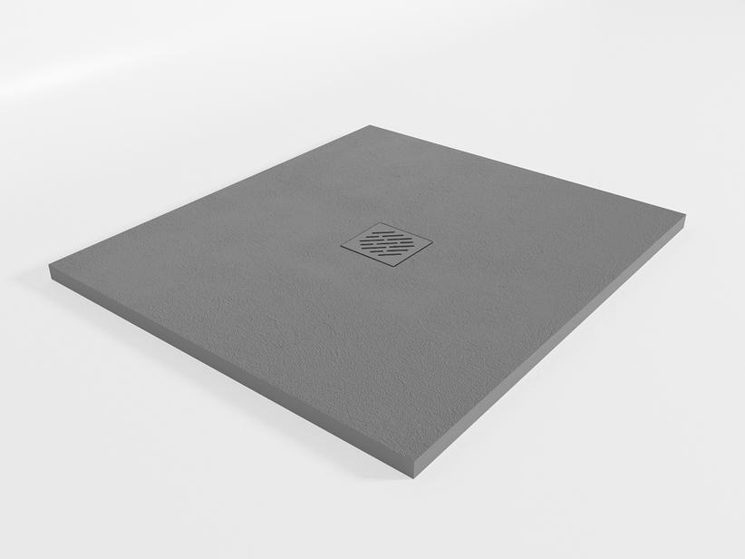 Duschwanne Cosmos 70x80 Gussmarmor Anthrazit | IperCeramica Duschwanne Cosmos 70x80 Gussmarmor Anthrazit | IperCeramica