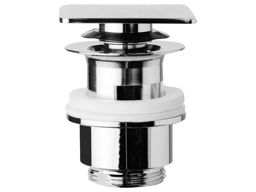 ABLAUFVENTIL KLICK-KLACK QUADRATISCH H90 mm MIT ÜBERLAUF CHROM | IperCeramica ABLAUFVENTIL KLICK-KLACK QUADRATISCH H90 mm MIT ÜBERLAUF CHROM | IperCeramica