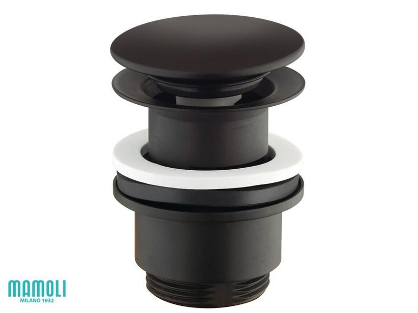 Click-Clack-Ablaufgarnitur für Waschbecken Mamoli mit Überlauf Matt Schwarz | IperCeramica Click-Clack-Ablaufgarnitur für Waschbecken Mamoli mit Überlauf Matt Schwarz | IperCeramica