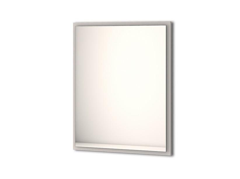 Badezimmerspiegel mit LED-Licht CLASSIC 90x73 cm Wolkig Grau | IperCeramica Badezimmerspiegel mit LED-Licht CLASSIC 90x73 cm Wolkig Grau | IperCeramica