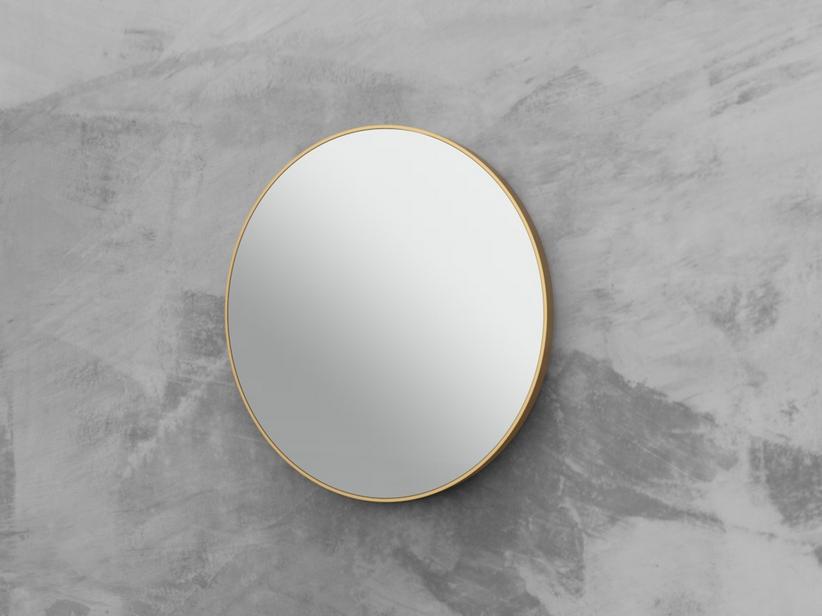 BADSPIEGEL QUEEN Ø60 cm MIT RAHMEN GOLD MATT | IperCeramica BADSPIEGEL QUEEN Ø60 cm MIT RAHMEN GOLD MATT | IperCeramica