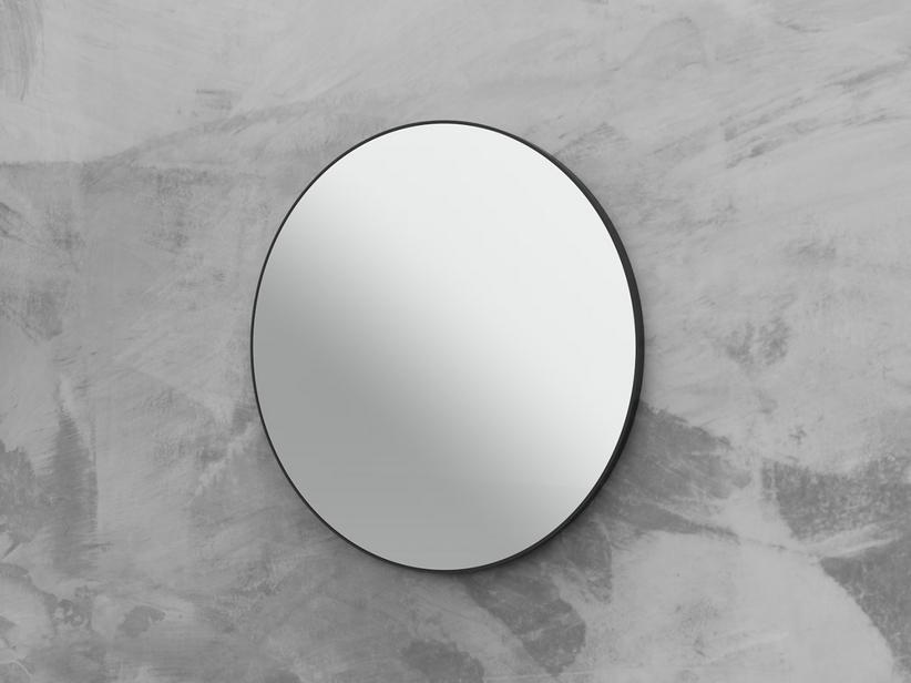 BADSPIEGEL QUEEN Ø80 cm MIT RAHMEN SCHWARZ MATT | IperCeramica BADSPIEGEL QUEEN Ø80 cm MIT RAHMEN SCHWARZ MATT | IperCeramica
