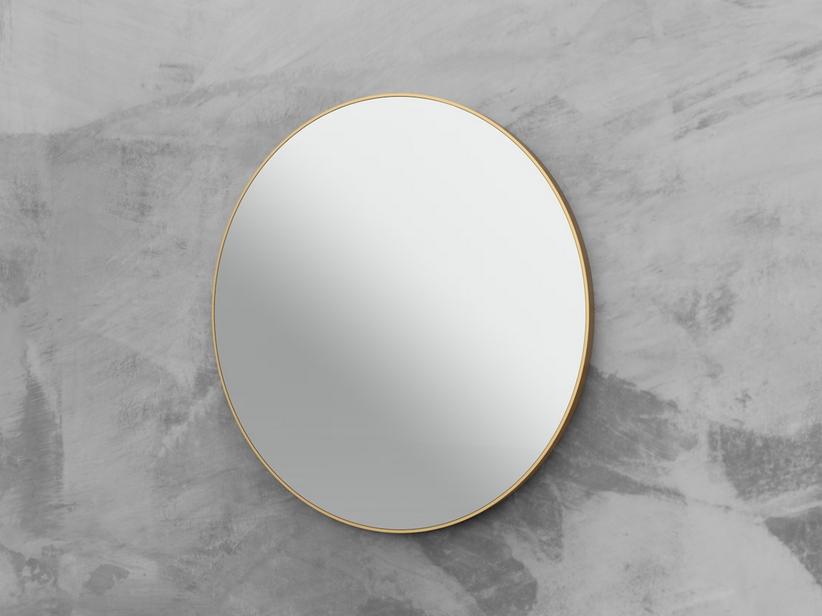 BADSPIEGEL QUEEN Ø80 cm MIT RAHMEN GOLD MATT | IperCeramica BADSPIEGEL QUEEN Ø80 cm MIT RAHMEN GOLD MATT | IperCeramica