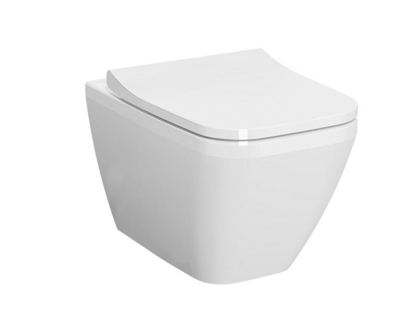 Hänge-WC Integra Square Rimless 54,5 cm Weiß | IperCeramica Hänge-WC Integra Square Rimless 54,5 cm Weiß | IperCeramica