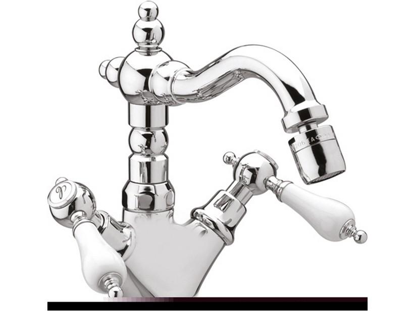 Mitigeur bidet monotrou Desk canne pivotante chrome | IperCeramica Mitigeur bidet monotrou Desk canne pivotante chrome | IperCeramica