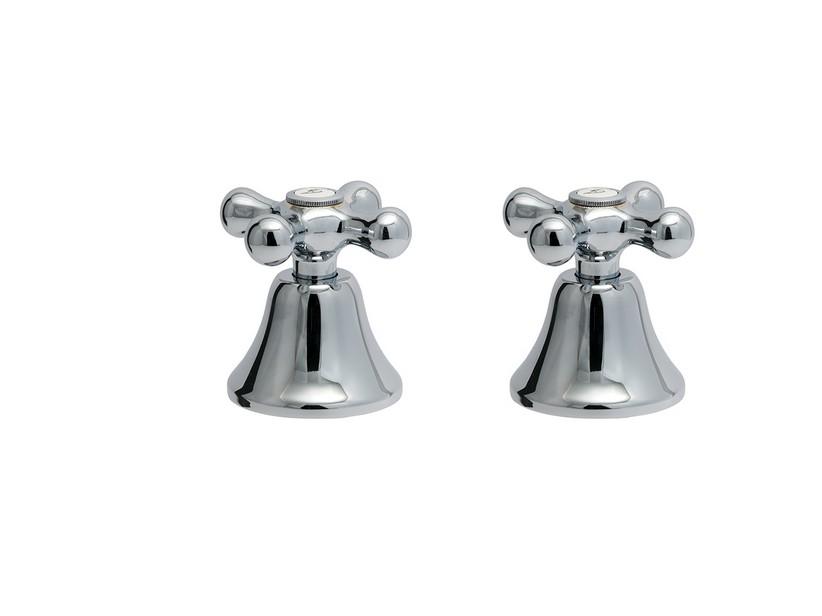 Ensemble robinets 2 trous douche à encastrer Olimpia chrome | IperCeramica Ensemble robinets 2 trous douche à encastrer Olimpia chrome | IperCeramica