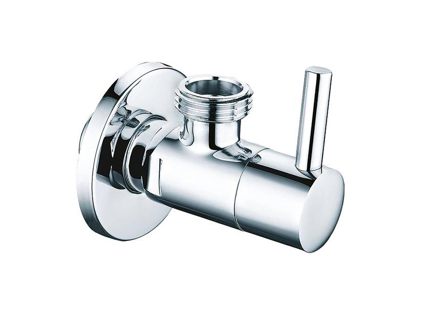 Robinet d'arrivée d'eau Design rond chrome | IperCeramica Robinet d'arrivée d'eau Design rond chrome | IperCeramica