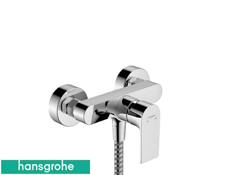 Mitigeur externe pour douche Hansgrohe® Rebris E monocommande chrome | IperCeramica Mitigeur externe pour douche Hansgrohe® Rebris E monocommande chrome | IperCeramica
