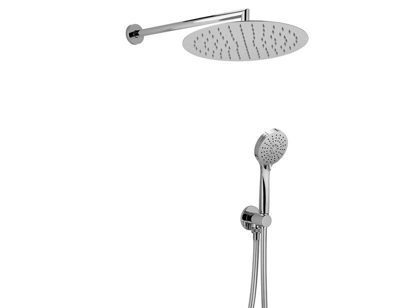 Ensemble de douche 5 pièces Bora chrome | IperCeramica Ensemble de douche 5 pièces Bora chrome | IperCeramica
