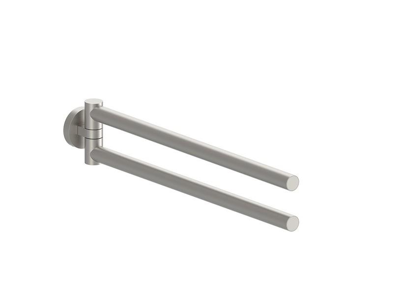 Porte-serviette articulé 2 barres Soulinox en acier inoxydable brossé | IperCeramica Porte-serviette articulé 2 barres Soulinox en acier inoxydable brossé | IperCeramica
