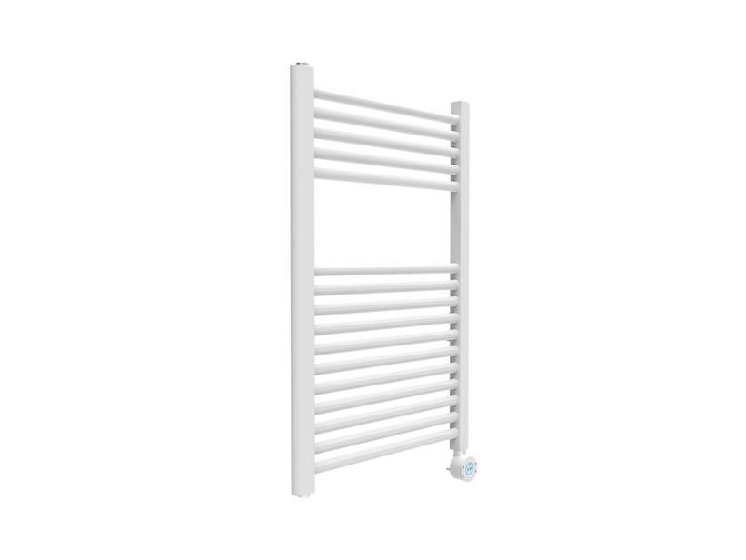 Radiateur sèche-serviettes électrique Rock L50xH77 blanc brillant | IperCeramica Radiateur sèche-serviettes électrique Rock L50xH77 blanc brillant | IperCeramica