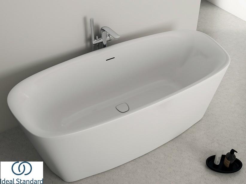 Baignoire îlot Ideal Standard® Atelier Dea 170x75 cm blanc brillant | IperCeramica Baignoire îlot Ideal Standard® Atelier Dea 170x75 cm blanc brillant | IperCeramica