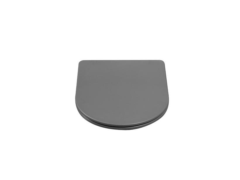 Abattant WC Slim Cardano frein de chute gris mat | IperCeramica Abattant WC Slim Cardano frein de chute gris mat | IperCeramica