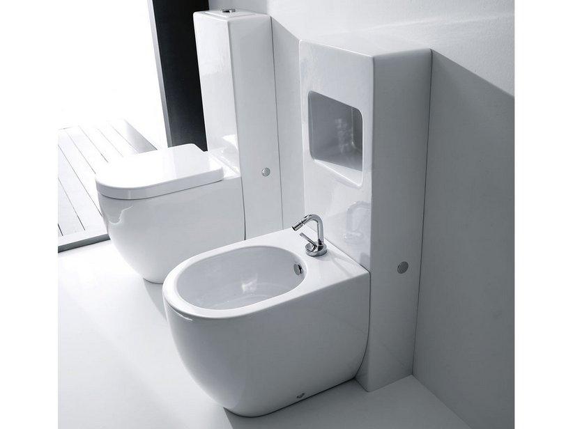 Réservoir céramique Unico pour WC Ego/Flo + mécanisme Geberit | IperCeramica Réservoir céramique Unico pour WC Ego/Flo + mécanisme Geberit | IperCeramica