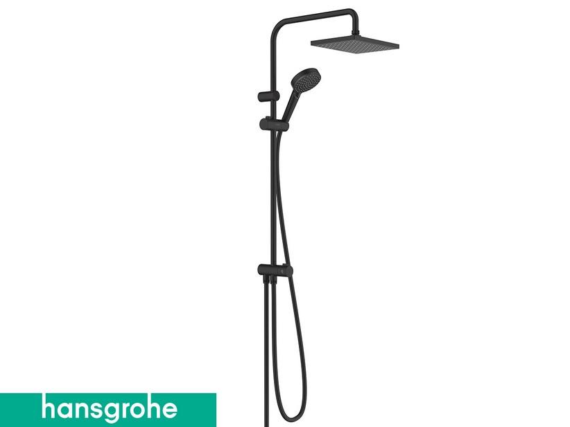 Colonne de douche Hansgrohe® Vernis Shape Showerpipe 230 noir mat | IperCeramica Colonne de douche Hansgrohe® Vernis Shape Showerpipe 230 noir mat | IperCeramica