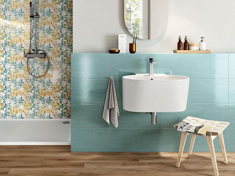 Carrelage mural Easy Mint 25x40 vert menthe brillant | IperCeramica Carrelage mural Easy Mint 25x40 vert menthe brillant | IperCeramica