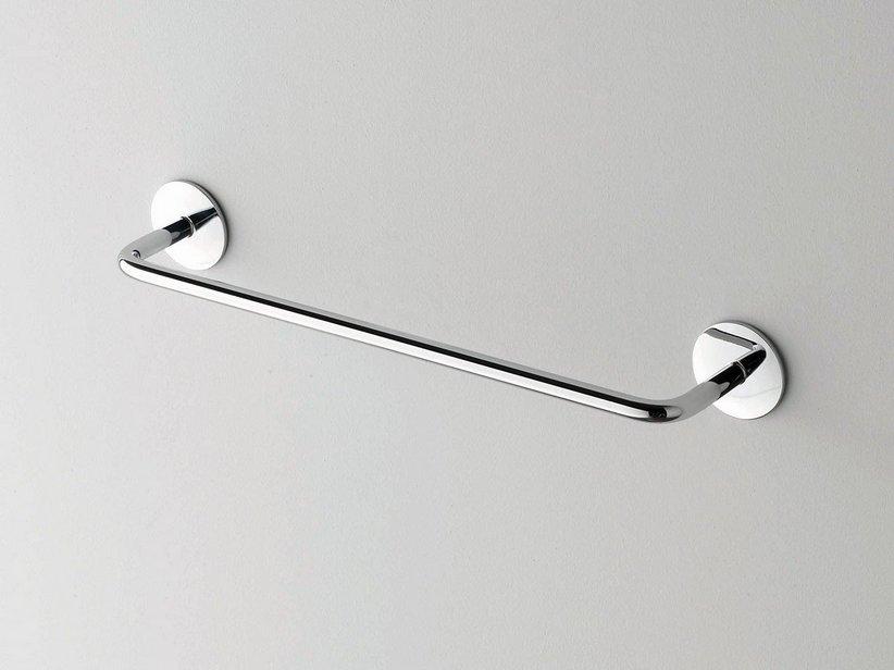 Porte-serviettes adhésif Filo 30 cm en laiton chromé 35x4,5x7 cm | IperCeramica Porte-serviettes adhésif Filo 30 cm en laiton chromé 35x4,5x7 cm | IperCeramica