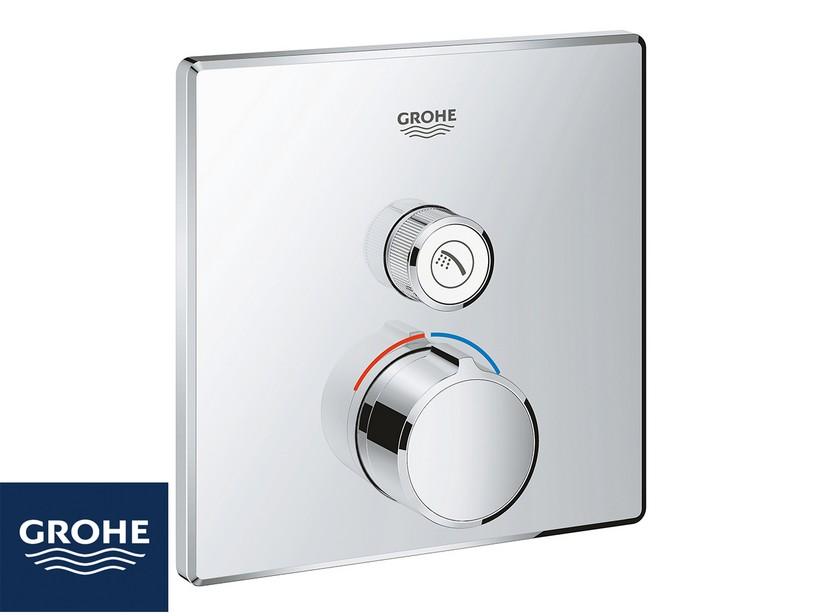 Mitigeur de douche encastré Grohe Smartcontrol Cube monocommande chrome | IperCeramica Mitigeur de douche encastré Grohe Smartcontrol Cube monocommande chrome | IperCeramica