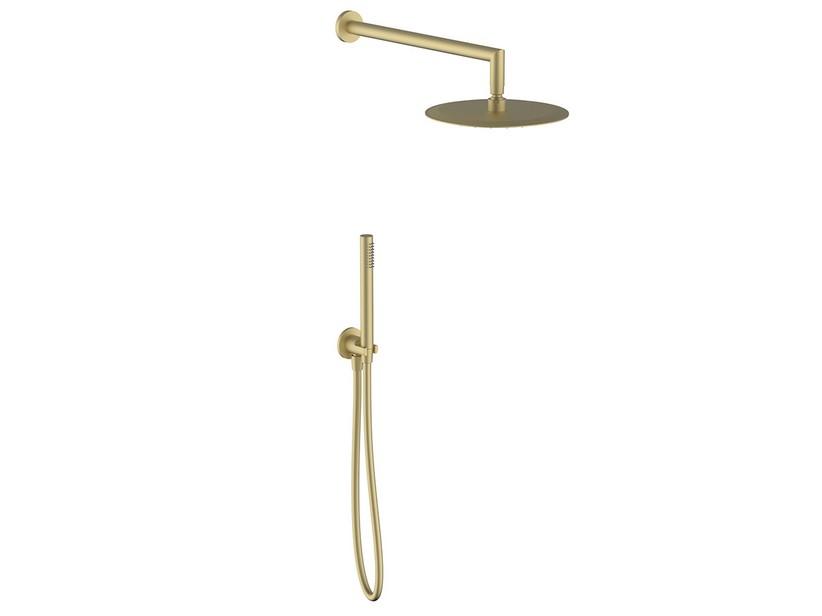 Kit douche Detroit 2 sorties or brossé | IperCeramica Kit douche Detroit 2 sorties or brossé | IperCeramica