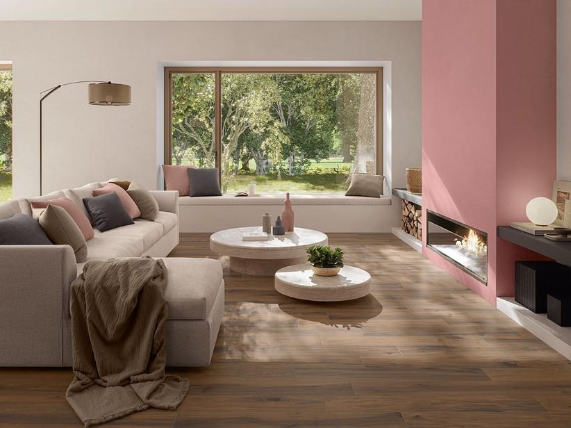 Carrelage Lake Brown 15,2x99,4 grès cérame effet chêne brun | IperCeramica Carrelage Lake Brown 15,2x99,4 grès cérame effet chêne brun | IperCeramica