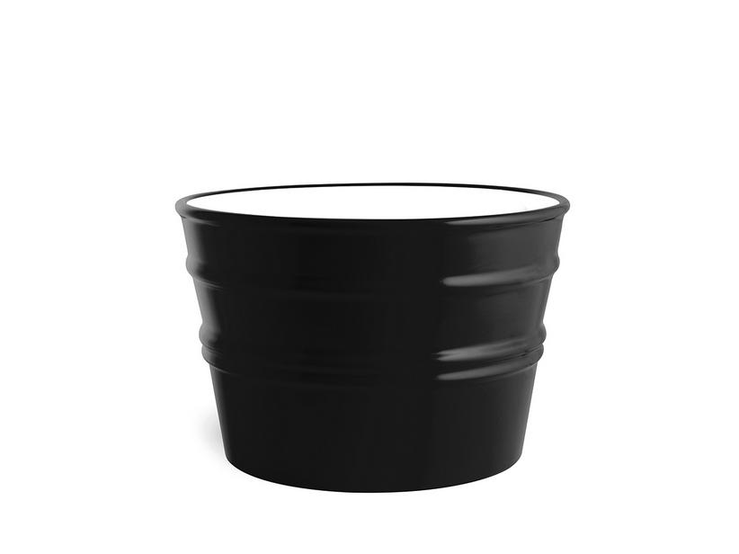 Vasque suspendue/à poser Bacile Midi cm.Ø38 h24 en céramique noir brillant | IperCeramica Vasque suspendue/à poser Bacile Midi cm.Ø38 h24 en céramique noir brillant | IperCeramica