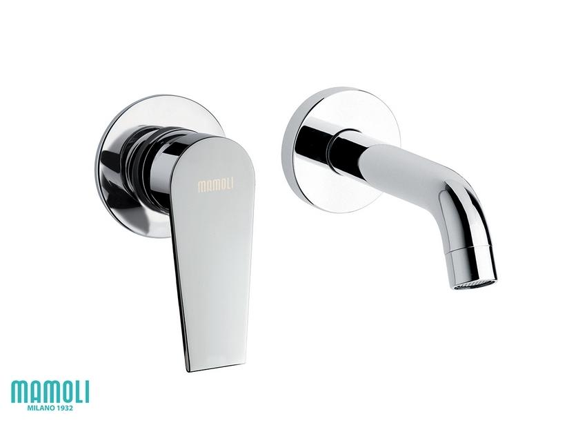 Mitigeur mural monocommande de lavabo Logos chrome | IperCeramica Mitigeur mural monocommande de lavabo Logos chrome | IperCeramica