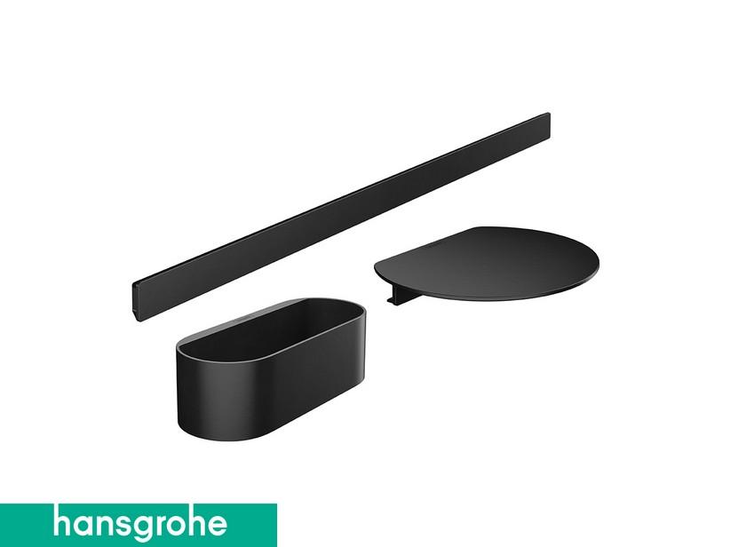 Accessoires pour baignoire Hansgrohe® WallStoris noir mat | IperCeramica Accessoires pour baignoire Hansgrohe® WallStoris noir mat | IperCeramica