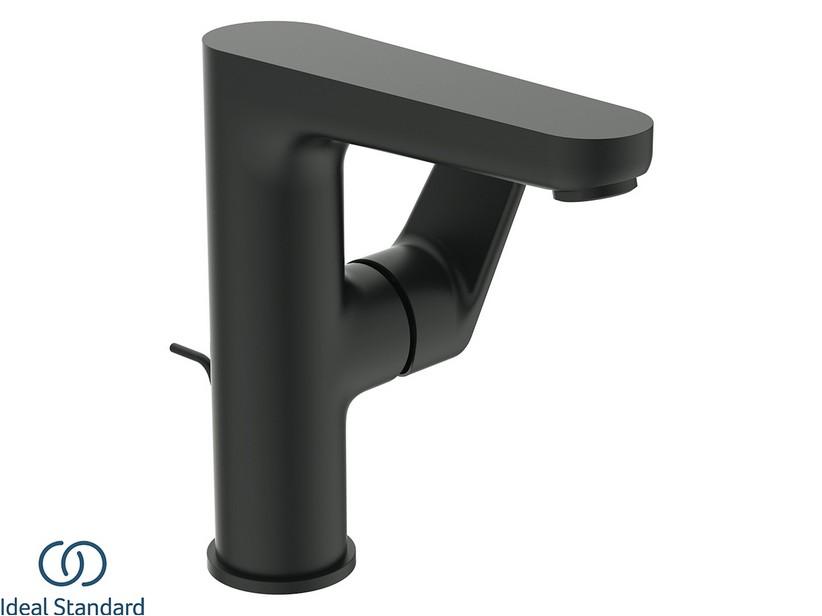 Mitigeur de lavabo Ideal Standard® Cerafine O avec poignée latérale et vidange noir soie mat | IperCeramica Mitigeur de lavabo Ideal Standard® Cerafine O avec poignée latérale et vidange noir soie mat | IperCeramica