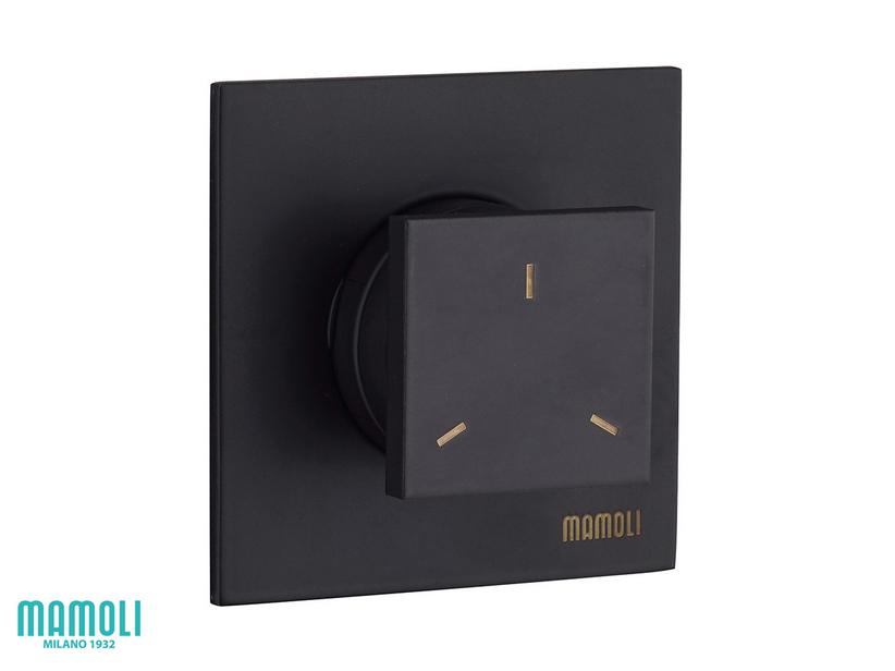 Mitigeur monocommande de douche encastrable avec inverseur 3 voies Feel noir mat | IperCeramica Mitigeur monocommande de douche encastrable avec inverseur 3 voies Feel noir mat | IperCeramica