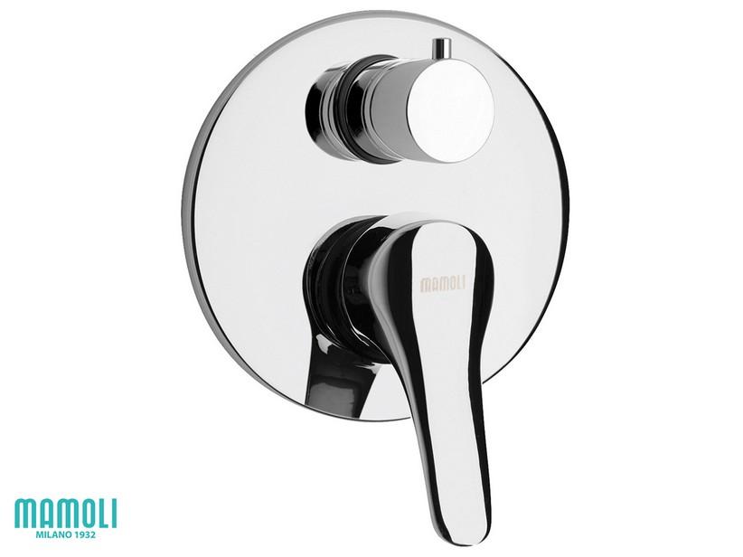Mitigeur monocommande douche encastré avec inverseur Aida chrome | IperCeramica Mitigeur monocommande douche encastré avec inverseur Aida chrome | IperCeramica
