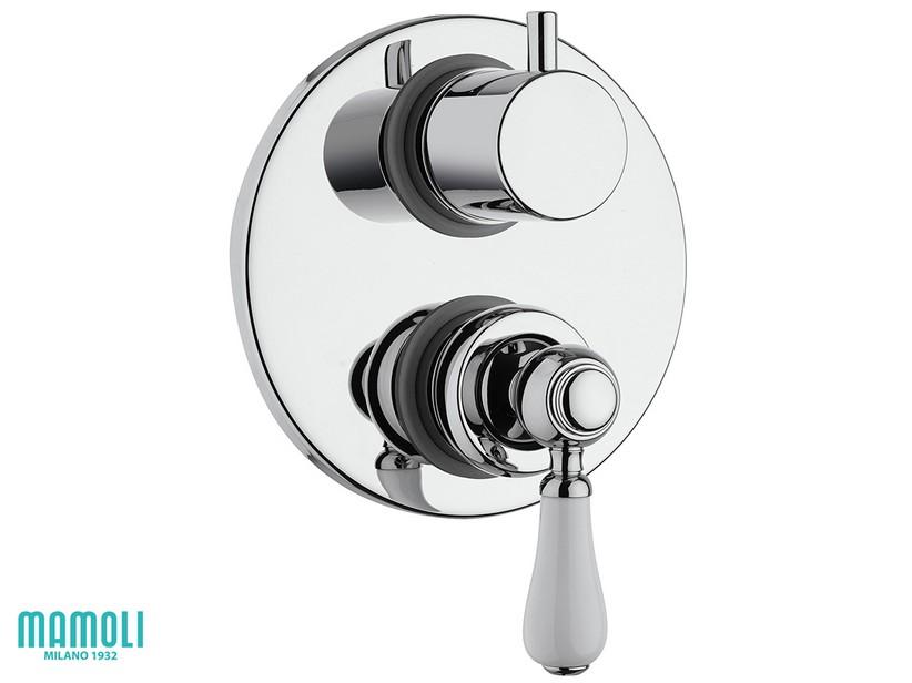 Mitigeur monocommande douche encastré avec inverseur Toscana chrome | IperCeramica Mitigeur monocommande douche encastré avec inverseur Toscana chrome | IperCeramica