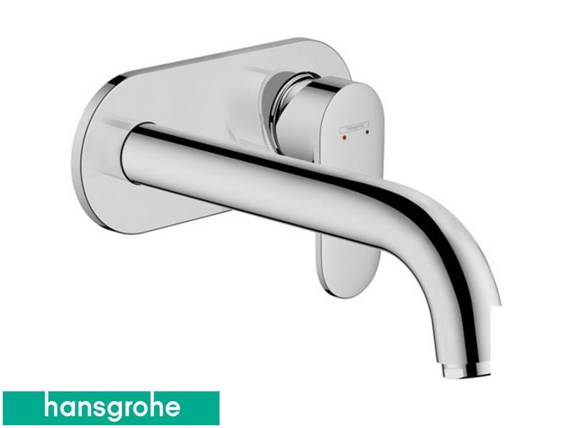 Mitigeur de lavabo mural Hansgrohe® Vernis Blend monocommande chrome | IperCeramica Mitigeur de lavabo mural Hansgrohe® Vernis Blend monocommande chrome | IperCeramica