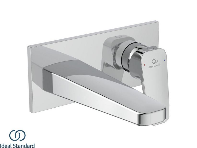Mitigeur de lavabo mural Ideal Standard® Ceraplan monocommande chrome | IperCeramica Mitigeur de lavabo mural Ideal Standard® Ceraplan monocommande chrome | IperCeramica