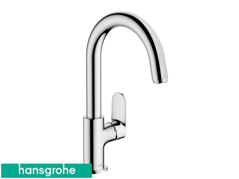 Mitigeur de lavabo Hansgrohe® Vernis Blend avec bec pivotant monocommande chrome | IperCeramica Mitigeur de lavabo Hansgrohe® Vernis Blend avec bec pivotant monocommande chrome | IperCeramica
