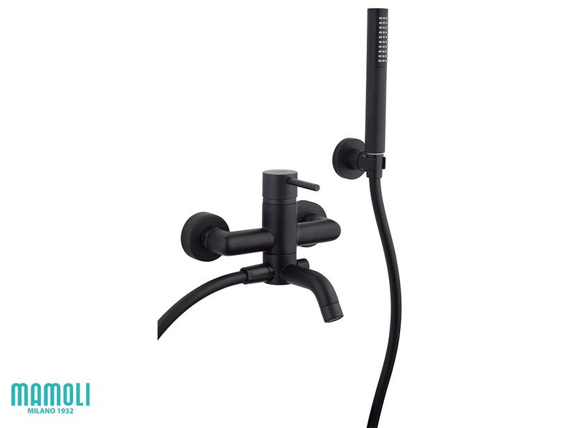 Mitigeur mural monocommande de baignoire Pico noir mat | IperCeramica Mitigeur mural monocommande de baignoire Pico noir mat | IperCeramica