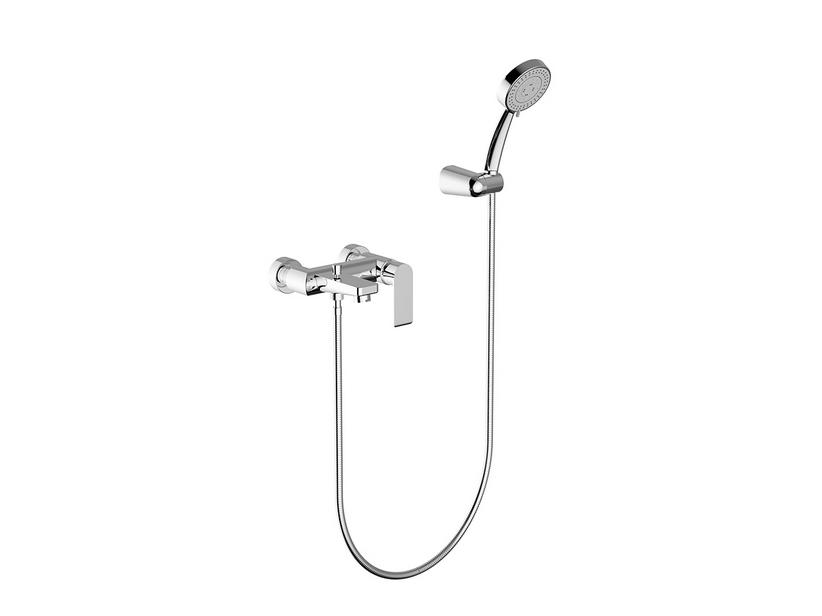 Mitigeur monocommande baignoire avec douchette Freedom chrome | IperCeramica Mitigeur monocommande baignoire avec douchette Freedom chrome | IperCeramica